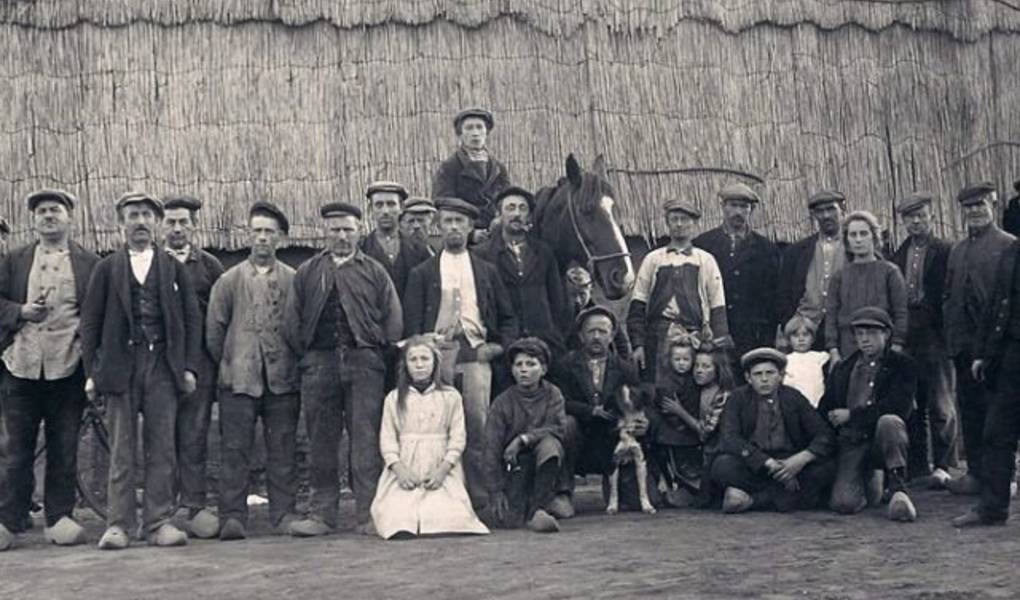 1910: Oven bij steenfabriek Heukelum